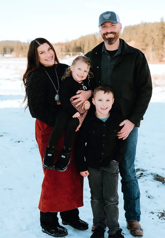 Gorman family at Blarney Ranch