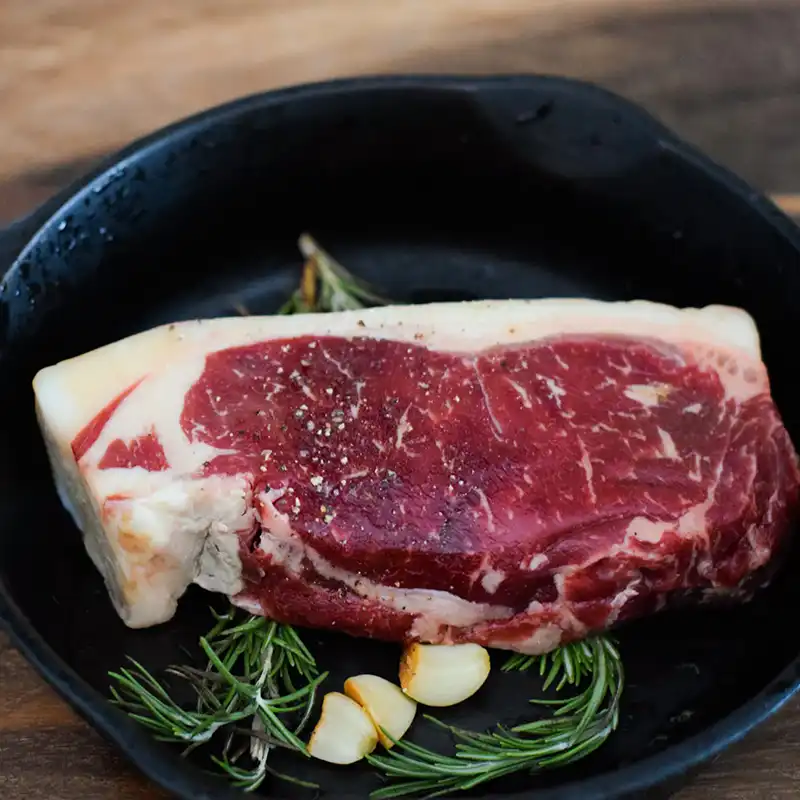 Beef New York Strip Steak | Blarney Ranch